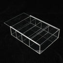 214 x 159 x 59mm Four-layer Acrylic Display Box Show Case Sliding Door For Mini Perfume Bottle