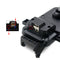 Dual USB Charger CS-344B2 Phone Holder 360 Rotation Stand For Motocycle Bike Rearview Holder For 4''-6.5'' Smart Phone