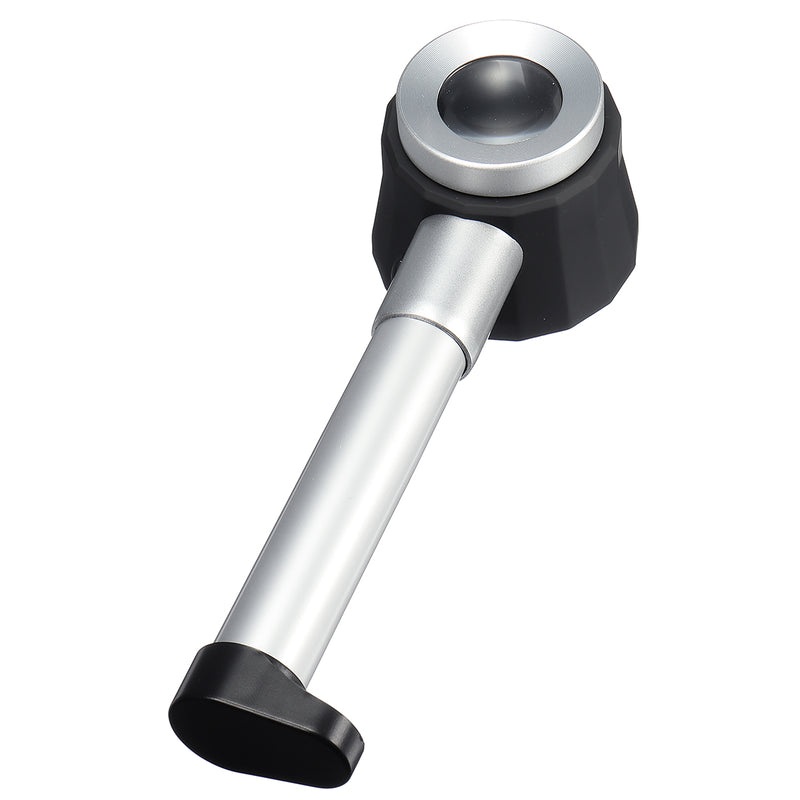 Hand Held 45x Magnifying Glass Magnifier Loupe with Scale 3 Lights for Jewellery