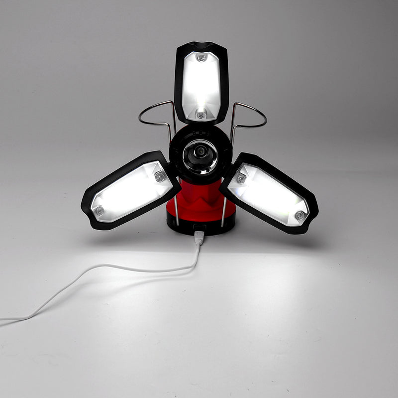 COB LED Work Folding Light USB Rechargeable Portable Emergency Flood Lamp Stand