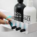 Rotatable Corner Bathroom Kitchen Storage Shelf Rack Holder Wall Shelves Mounted