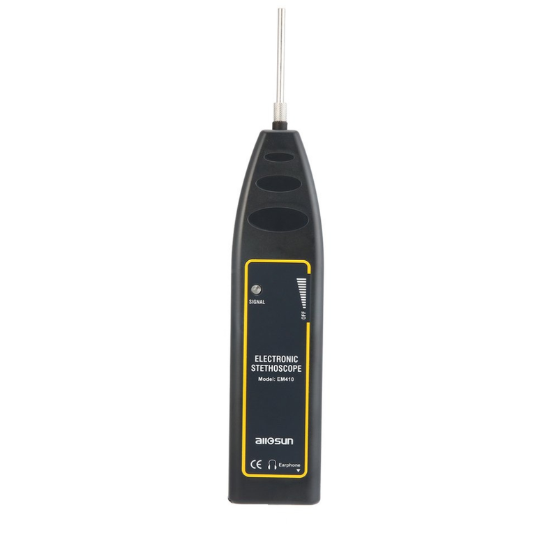 Allsun EM410 Automotive Electronic Stethoscope Engine Motor Abnormal Sound Detector Repair the for Car Machine