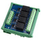 4CH Channel Optocoupler Isolation Relay Module 5V/12V/24V SCM PLC Signal Amplifier Board