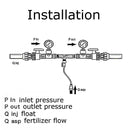 2 Inch Irrigation Venturi Fertilizer Injectors Device Farming Water Tube