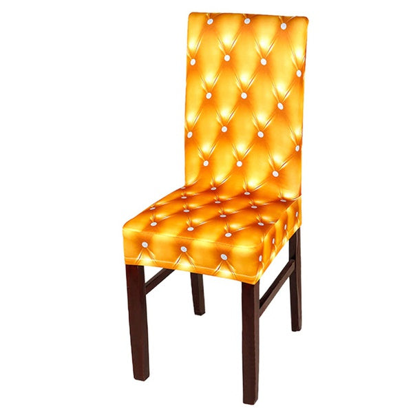 Honana WX-990 Elegant Spandex Elastic Stretch Chair Seat Covers for Party Weddings Decor Dining Room