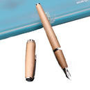 Hero 981 Fountain Pen Metal Drawing Pen Pole Iridium Gold Student Business Pen