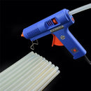 High Viscosity 20pcs 7 x 100mm Non-Toxic EVA Clear Hot Melt Glue Sticks for T8C9