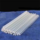 High Viscosity 20pcs 7 x 100mm Non-Toxic EVA Clear Hot Melt Glue Sticks for T8C9