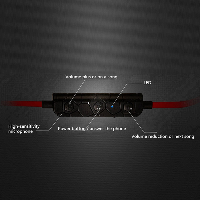 M90 Wireless Bluetooth Headset Music Audio Sport In-ear Noise Cancelling Ea D5N5