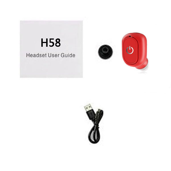 New H58 Mini Bluetooth Headset Wireless Earphones Bluetooth Headphone With  U6T5