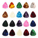 20pcs Colorful Celluloid Thin Guitar Picks 0.46mm / 0.71mm Color Random R7R1
