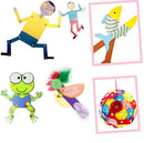 500 Pcs Mixed Pastel Round Brads Scrapbooking Embellishment Card Making DIY