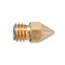 5PCS 3mm/0.4mm Copper MK8 Thread Extruder Nozzle For 3D Printer