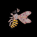 Fashionable Bumble Bee Crystal Brooch Pin Costume Badge Party Jewelry Gift  F1O6