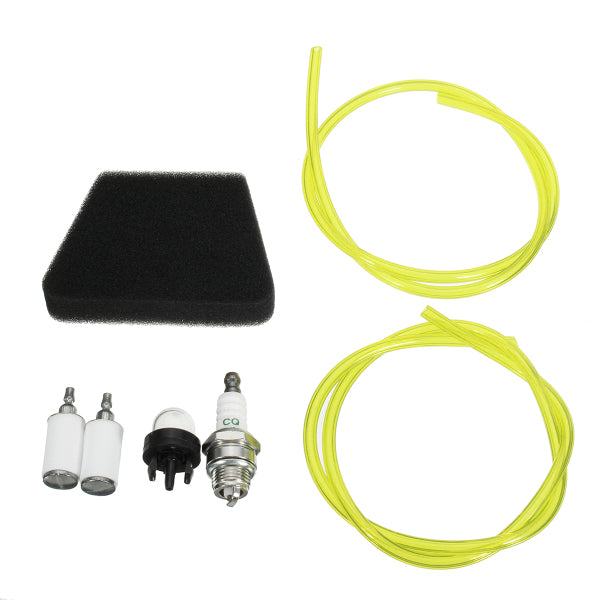 Air Fuel Filter Primer Bulb Spark Plug Fuel Line For Poulan Craftsman Chainsaw