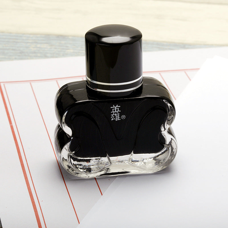 HERO 20/25/50/60ml Bottled Glass Smooth Writing Fountain Pen Ink Non-carbon Waterproof Ink Refill Students Stationery Office School Supplies 201 202 203 204 400 440 8801 8802 8804 8808 9001 9002