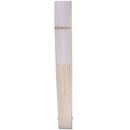 24 pcs/lot White Folding Elegant Silk Hand Fan with Gift bag Wedding & Part