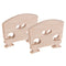 Violin parts Violin-Bridge-5pc-4/4 Maple Bridge Violin Parts, 4 Piece