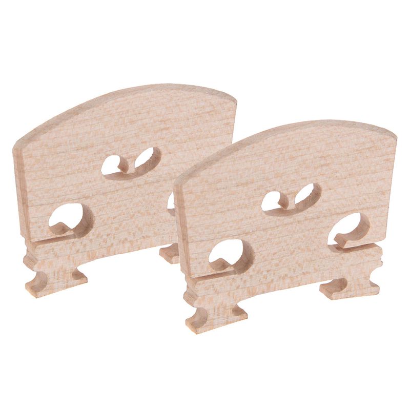 Violin parts Violin-Bridge-5pc-4/4 Maple Bridge Violin Parts, 4 Piece