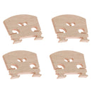 Violin parts Violin-Bridge-5pc-4/4 Maple Bridge Violin Parts, 4 Piece