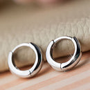 copper Hoops Womens Mens Earrings Set E6T3