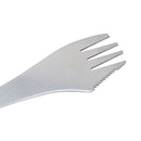3 in 1 Stainless Steel Spork Spoon Fork Cutlery Utensil Combo For Picnic Ga