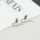 Set of 100 hooks for creation Fashion earrings jewelery Z8K2