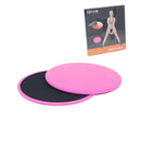 2 x Gliding Discs Core Sliders Dual Sided Fitness Home Gym Abs Exercise Wor