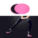 2 x Gliding Discs Core Sliders Dual Sided Fitness Home Gym Abs Exercise Wor