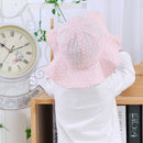 Baby Summer Outdoor Bucket Hat Children Floral Print Cap Sun Beach Cap Love L3S7