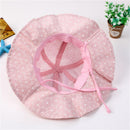 Baby Summer Outdoor Bucket Hat Children Floral Print Cap Sun Beach Cap Love L3S7