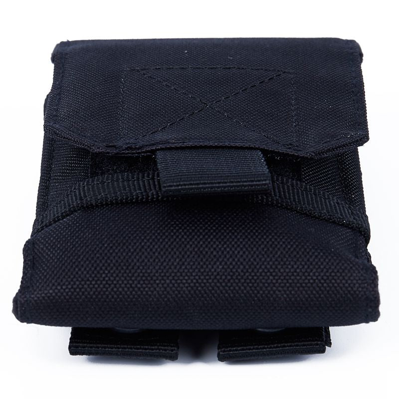 Outdoor Camping Hiking Phone Bag Bag Hook Loop Belt Pouch Nylon Mobile Case J4K3