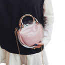 Round Clear Crossbody Bag Messenger Handbag Tote Shoulder Money Bank with I N7H2