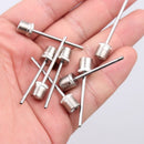 20 x Ball Pump Needle Valve Needle Ball Needle Hollow Needle for Ball Pump  V3A8