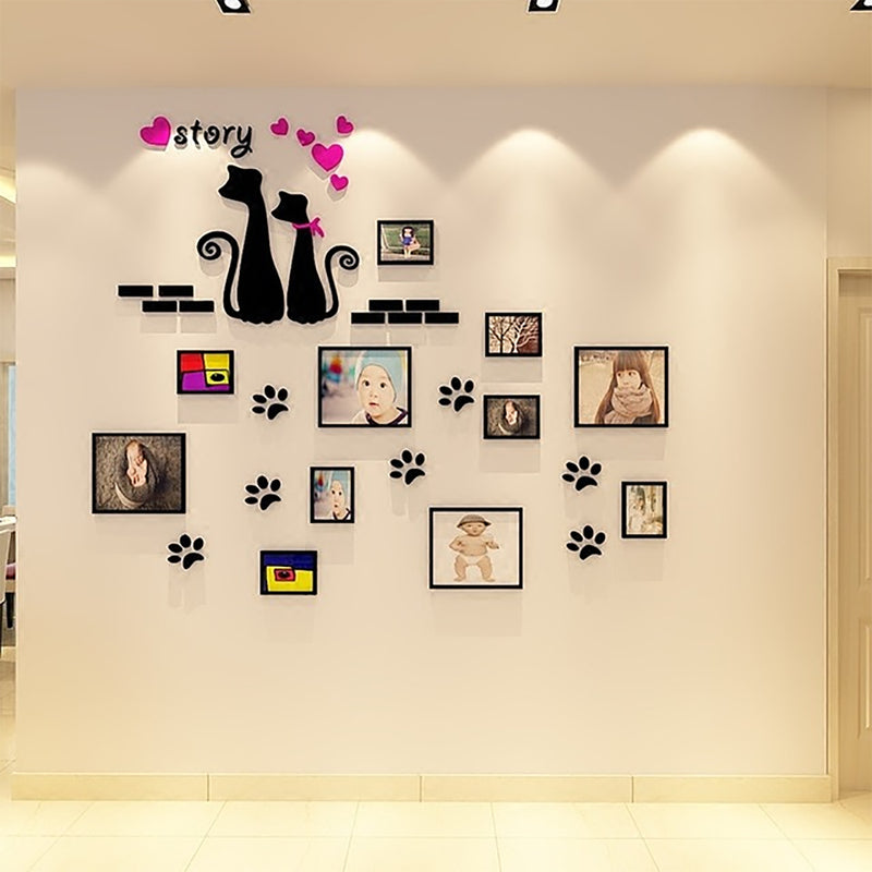 11 PCS Multi Photo Frame Frames Love Family Picture Wall Decor Photo Frame Gift