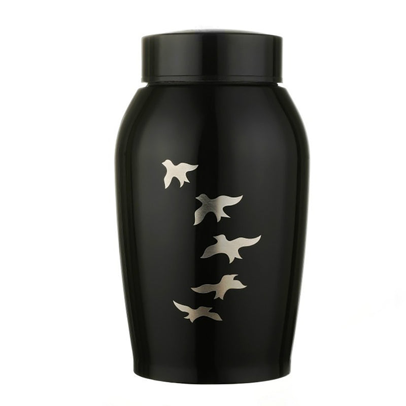 Stainless Steel Memorials Urns Pet Dog Cat Birds Mouse Cremation Ashes Urn