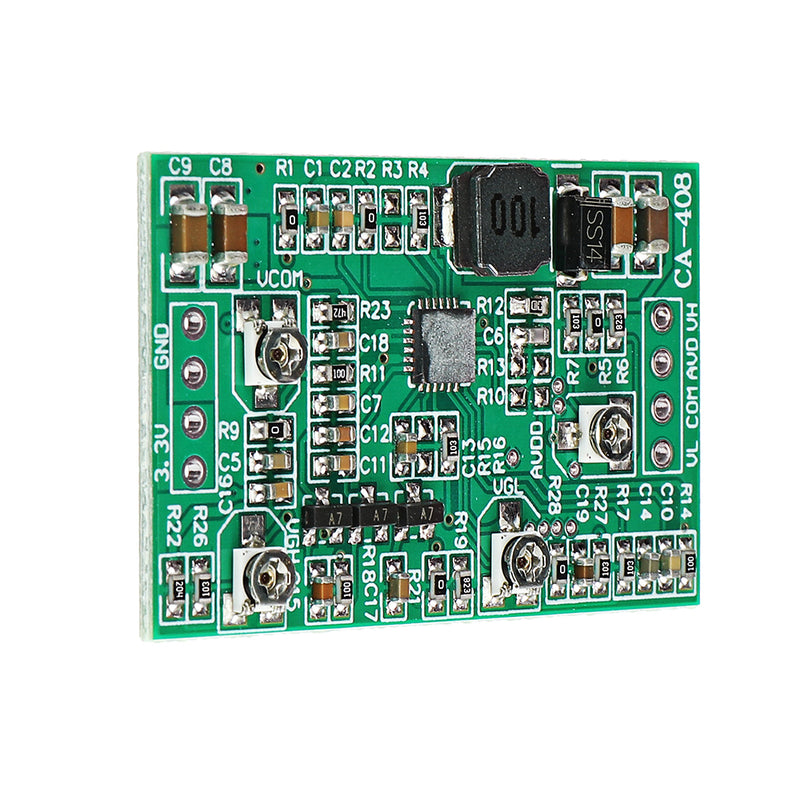 CA-408 Boost Board Module LCD TCON Board VGL VGH VCOM AVDD 4 Channel Adjustable Step Up Module