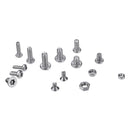 Suleve MXST2 480Pcs M4 M5 M6 Torx Screw Pan&Flat Head 304 Stainless Steel Bolt Assortment