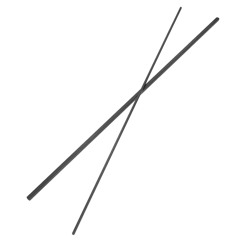 10Pcs/Set 400mm Square Carbon Fiber Tube Pure Carbon Hollow Square Pipe Matt Surface for RC Airplane DIY Tool