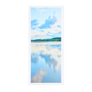 High Definition Spray Wall Painting Wulian Lake and Wooden Pavilion Landscape Decorations Murals