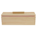 DIY Handmade Soap Silicone Mold - Rectangular Soap Mold with Wooden Box and G5U4