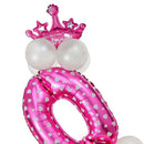 Number balloon 0 - 9 Latex balloon Huge number Balloon Foil balloon Baby gi K2W4