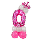 Number balloon 0 - 9 Latex balloon Huge number Balloon Foil balloon Baby gi K2W4