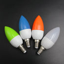 E14 LED color candle tip bulb, color candle light, green D3S8