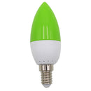 E14 LED color candle tip bulb, color candle light, green D3S8