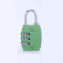 Anti-theft 3 Combination Travel Suitcase Luggage Padlock Digit Push Passwor J7F9