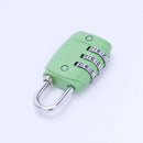 Anti-theft 3 Combination Travel Suitcase Luggage Padlock Digit Push Passwor J7F9