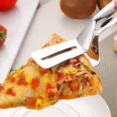 Multi-function Food Grade Stainless Steel BBQ Tongs Barbecue Bread Beef Ste C2L6