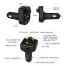 BT36 Car MP3 Player Car FM transmitter bluetooth Wireless In-Car FM Transmi Y3D5
