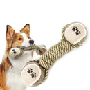 Pet Dog Chew Toys for Dog Dumbbell Rope Tennis Paw Ball Puppy Dog Teeth Cle